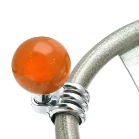Zgm357132 Shift U Parts Orange Old Skool Series Custom Brody Knob Translucent With Metal Flake
