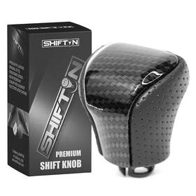 Shiftin Skubekmxz21p Leather And Carbon Fiber Wood Trim Gear Shift Knob Shifter For Lexus Ls460