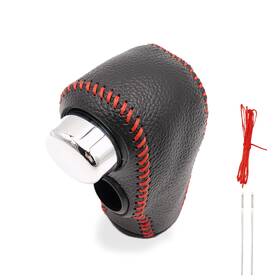Sinkita 353524879517 Leather Car Gear Shift Knob Cover For Honda Cr-v 2007-2013