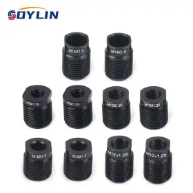 260225-1 Soylin 10pcs Gear Shift Knob Thread Adapter Nut Insert Car Kit M10x1.25 M8x1.25 M12 M14