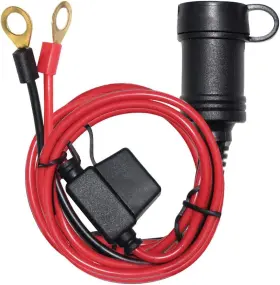 Sp-20250109 Sparking 6ft Car Female Cigarette Lighter Plug Socket To Eyelet Terminals