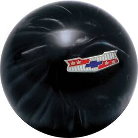 Speed Dawg D50151 Pearl Black Shift Knob With Chevrolet Crest Emblem