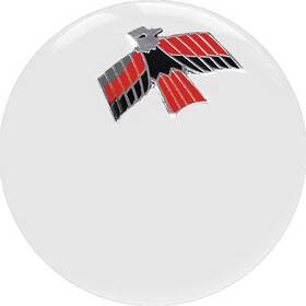 Speed Dawg D57003 Solid White Shift Knob With 1967-69 Style Firebird Emblem