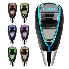 Rxt1003 Spooeabody Led Crystal Car Shift Knob - Illuminated Gear With 7