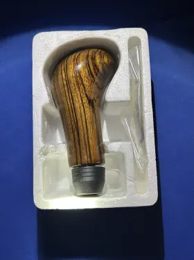 62902 Sport Line Zebrawood Gear Knob By Pomeli Cambio