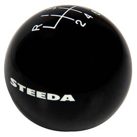 Steeda 203-e216ulsi20 Shift Knob 6-speed Black Mustang V6 2015-2017/ Ecoboost/gt 2015-2025