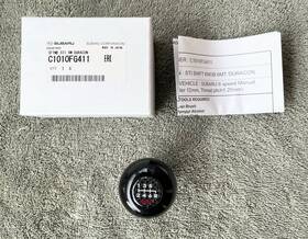 Sti C1010fg411 Subaru 6-speed Duracon Shift Knob