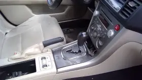 242.su1q09 Subaru 2009 Outback Legacy Transmission Shift In Black Shifter Knob Handle
