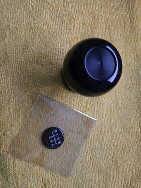Subaru St35022st401 Genuine Sti Brz Zd8 Shift Knob Duracon 6mt