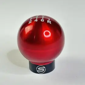 Sbsss6mtknobrd Subispeed Gated Shift Knob Red - Screw-on Ft15-21 Wrx/sti Ft13-21 Brz/fr-s/86