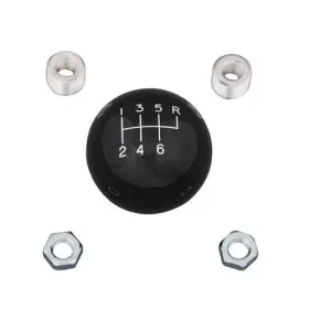 Sum-72616-blk Summit Racing Shift Knob Round Thread On M16 X 1.50mm 72616-blk