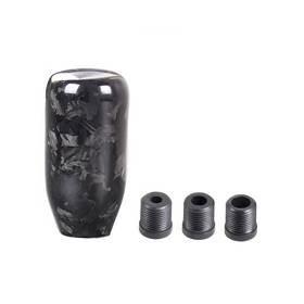 Susu Sfn091 Universal Forged Carbon Fiber Manual Car Gear Shift Knob Lever Shifter
