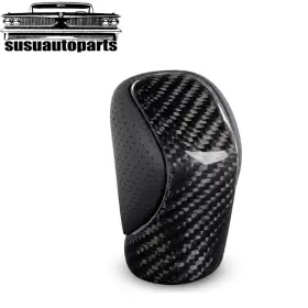 Sfn205 Susu Carbon Fiber Gear Shift Knob For Lexus Es300h Es350 Gs350 Gx Is350 Nx300 Rc Rx