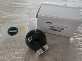 Tms-33504 Toms Tzn80 Carbon Fiber Shift Knob 6-speed Toyota 86 Scion Fr-s Brz Jdm F/s Japan