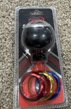3awia0934a0a2 Torq Performance Manual Shift Knob. 4 Patterns Color Rings 5/16 Inch - 9/16