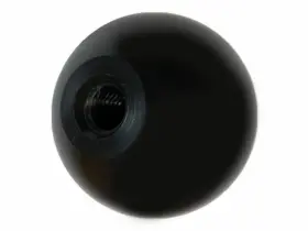 Ts-uni-107a Torque Solution Delrin 50mm Round Shift Knob Universal 12x1.25