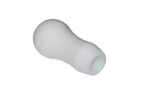 Ts-uni-142w Torque Solution For Delrin Tear Drop Tall Shift Knob White Universal 10x1.25
