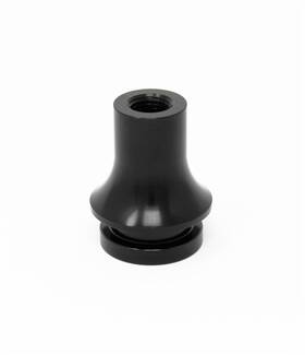 Torque Solution Ts-uni-586a For Billet Shift Knob Black Anodized Universal 10x1.25