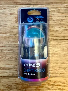 Touring Items 643334578779 Type S Led Backlit Gear Pattern Shift Knob Holo-shift 3d For Manual Trans