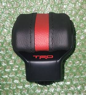 Toyota 2225tun 22 - 25 Tundra Trd Pro Shifter Knob Black And Red Oem Brand New