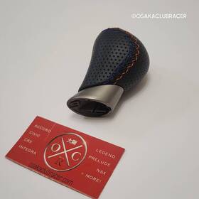 Toyota 33504-24150-c6 Genuine Oem Lexus 15-24 Rc F Blue And Orange Stitch Shift Knob 3350424150c6