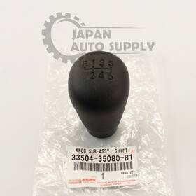Toyota 33504-35080-b1 Oem Genuine Tacoma Fj Cruiser Mt 6-speed Shift Lever Knob
