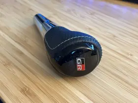 33504-52540-c0 Toyota Gr Gazoo Racing Prius C Aqua Nhp10 Leather Shift Knob Oem Japan Genuine