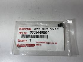 Toyota 335540r020 Genuine Oem 33554-0r020 Shift Lock Release Cover 2013-2016 Rav4 Nos