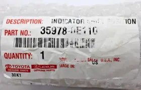 35978-0e110 Toyota Genuine Oem Shift Indicator New