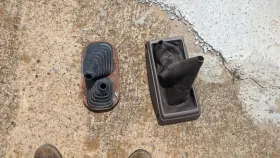 Toyota 4x4 5speed 5spd 95-04 Tacoma 4wd Manual Shifter Center Console Leather Boot With Insert Used