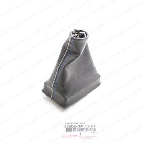 Toyota 58808-24050-c7 New Genuine Lexus 15-24 Rc-f Blue And White Stitching Shift Boot