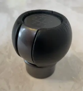 Ptr57-12220-02 Toyota 2023-2024 Gr Corolla Black Leather Manual Shift Knob Oem