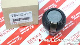 Toyota Ptr57-18251 2022-2025 Gr86 Hakone Edition Black Leather Automatic Shift Knob Genuine