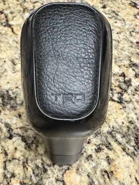 Ptr57-34141-02 Toyota 2015-2024 4runner And 2014-2021 Tundra Trd Black Leather Shift Knob Genuine