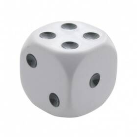 United Pacific 70014 Manual Transmission Shift Knob Gearshift White Dice