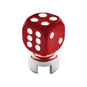 70615 United Pacific Manual Transmission Shift Knob Gearshift Red Dice