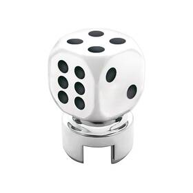 United Pacific 70616 Manual Transmission Shift Knob Gearshift White
