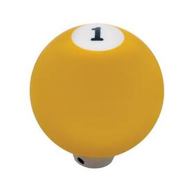 United Pacific 70661 Manual Transmission Shifter Knob Pool Ball Number Inch 1