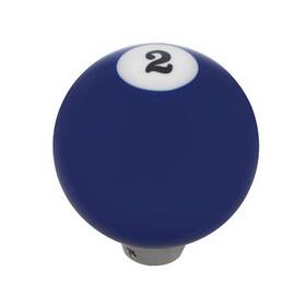United Pacific 70662 Manual Transmission Shifter Knob Pool Ball Number Inch 2