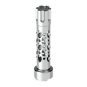 United Pacific 70785 Gearshift Knob Chrome Vertical M30 X3.5 Thread On