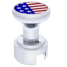 70792 United Pacific Manual Transmission Shift Knob Gearshift Chrome
