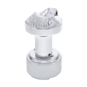 70823 United Pacific Gearshift Knob With Adapter Chrome Eagle Desi For Eaton