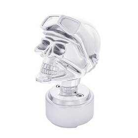United Pacific 70827 Manual Transmission Shift Knob Chrome Skull Biker