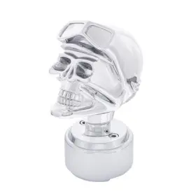 70827 United Pacific Manual Transmission Shift Knob Chrome Skull Biker