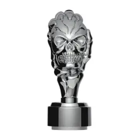 70829 United Pacific Gearshift Knob Zinc/aluminum Thread On Skull Design