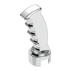 United Pacific 70840 Gearshift Knob Chrome Pistol Grip Thread On 13/15/18