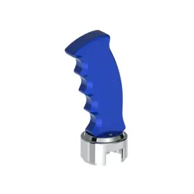 70841 United Pacific Gearshift Knob Blue Pistol Grip Thread On 13/15/18