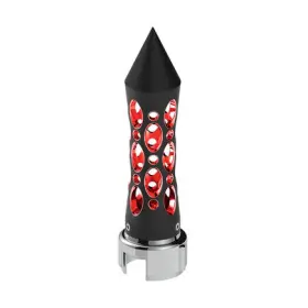 70915 United Pacific Gearshift Knob Black/red Led Daytona Style Spike