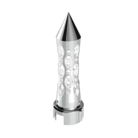 70921 United Pacific Gearshift Knob Chrome/white Led Daytona Style Spike