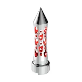 70923 United Pacific Gearshift Knob Chrome/red Led Daytona Style Spike